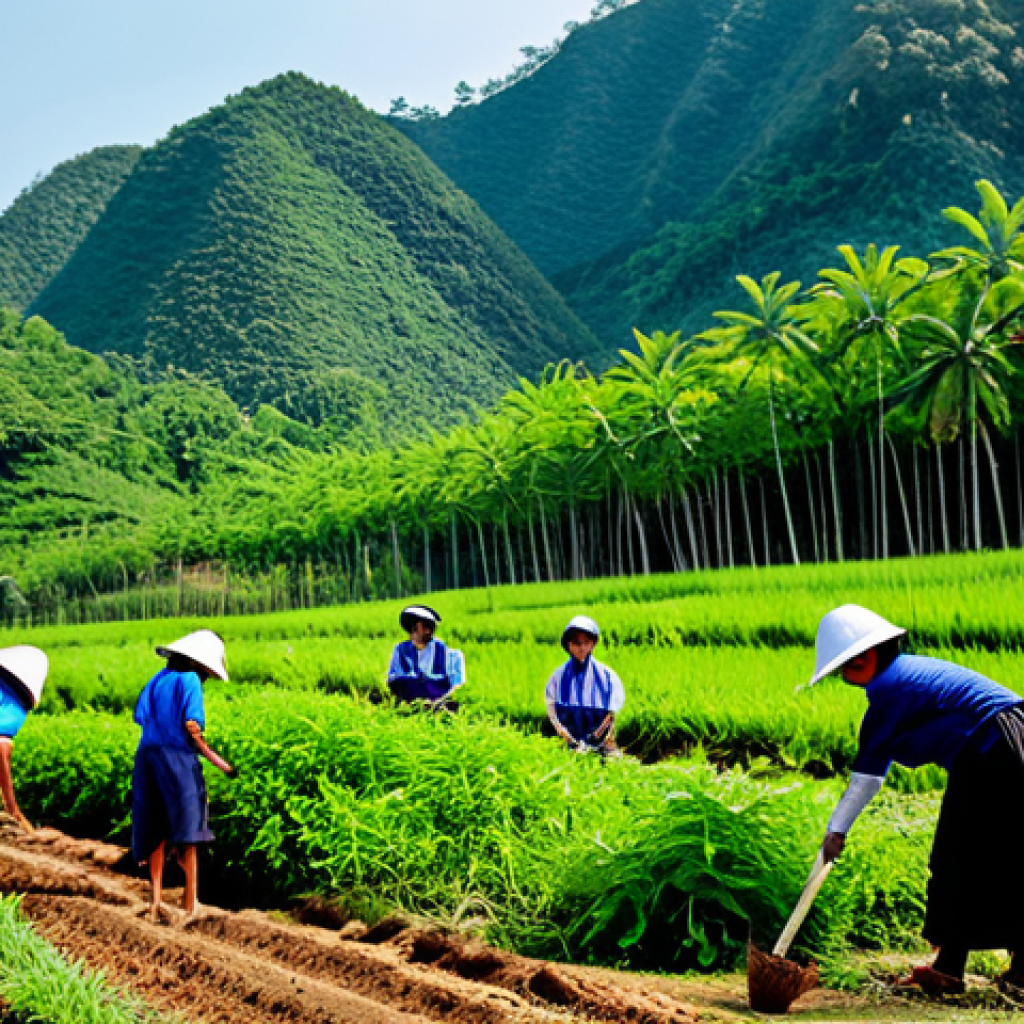 생태 심리학과 문화적 다양성 존중 - **

A diverse group of Thais, fully clothed in appropriate attire, participating in a community refo...